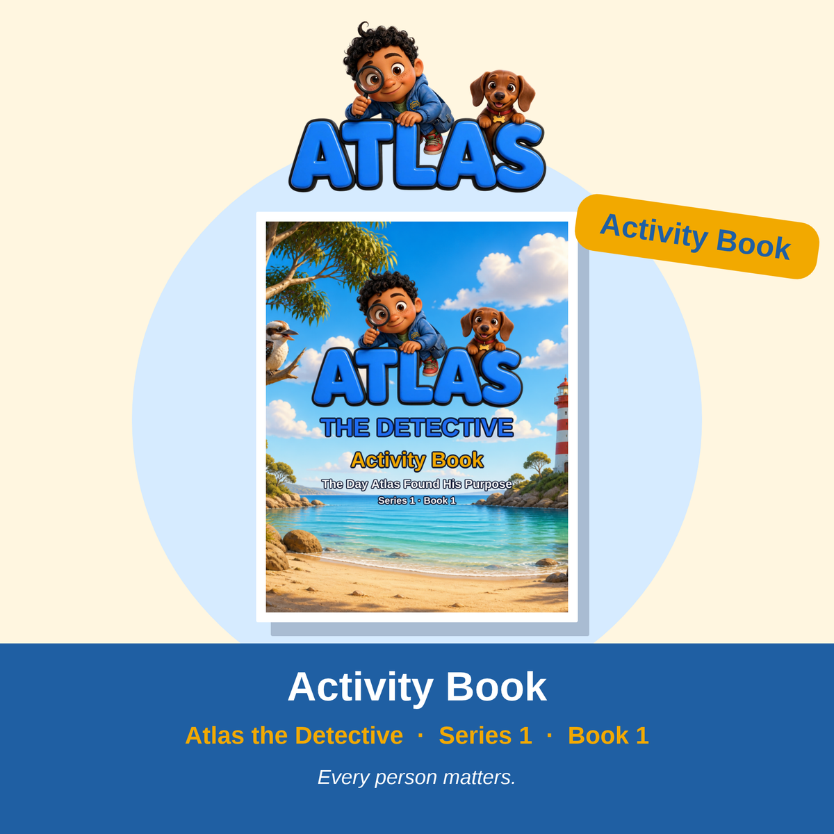 Atlas the Detective Book 1 Activity Book