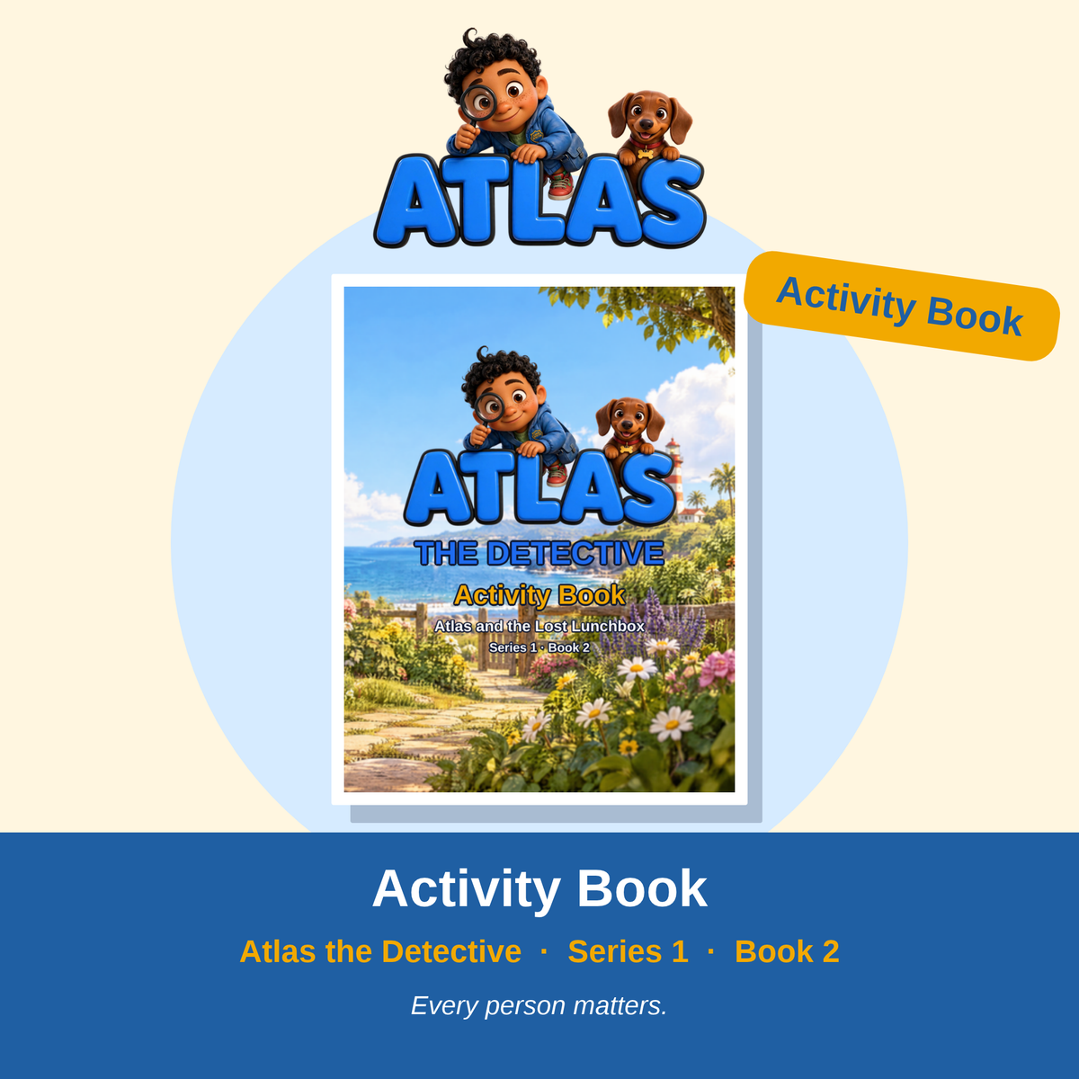 Atlas the Detective Book 2 Activity Book